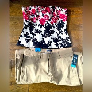 White House Black Market and US Polo Association pants. Great bundle!